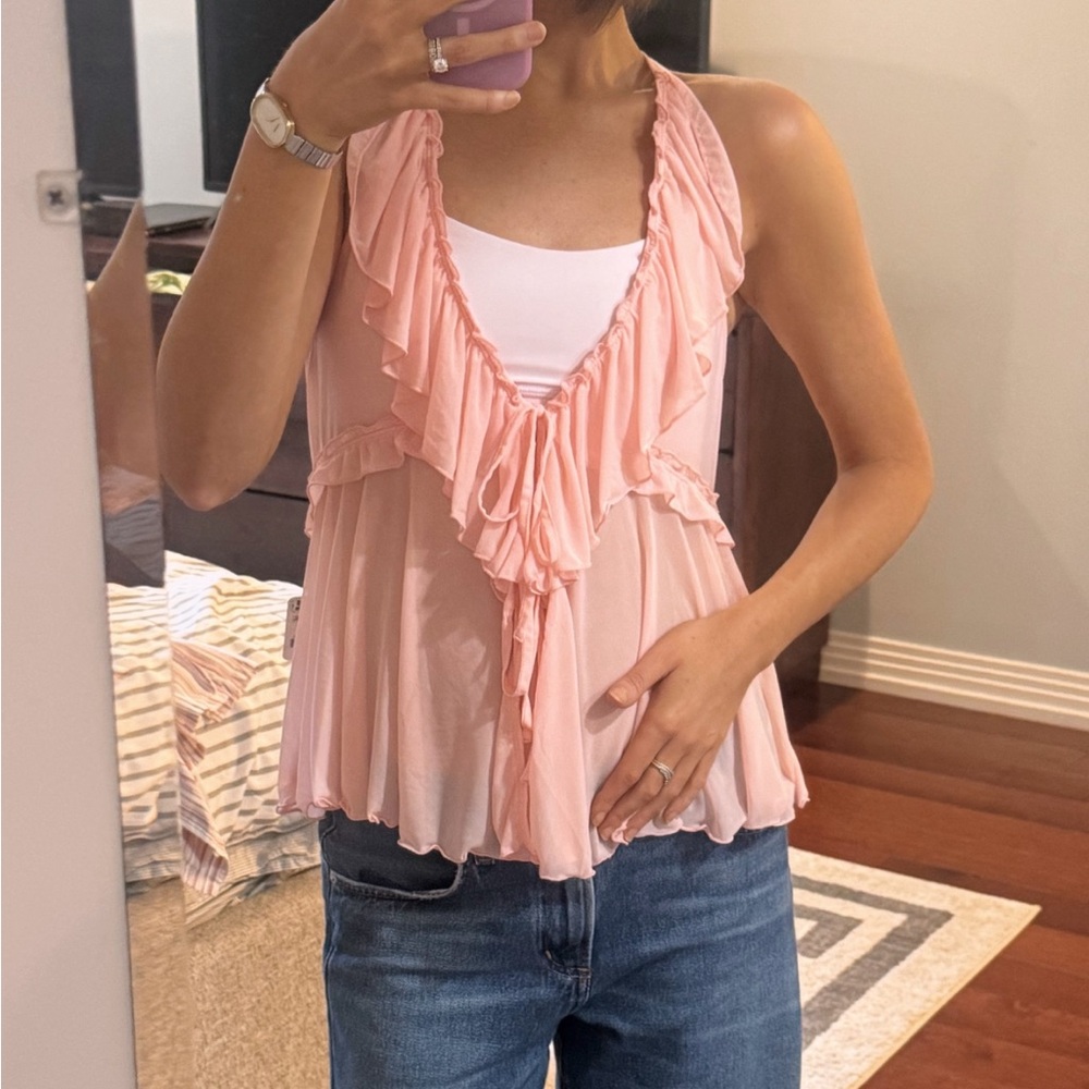 Free People Pink Women's Top